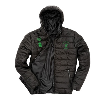 Box Hill School Staff Supersoft Padded Jacket : Black