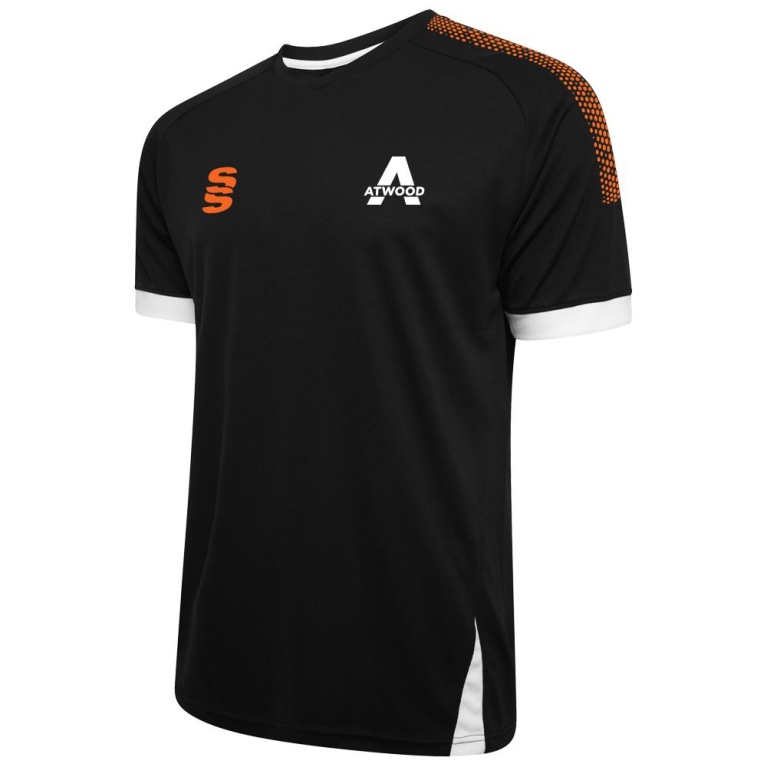 Women's Fuse Training Shirt : Black / White