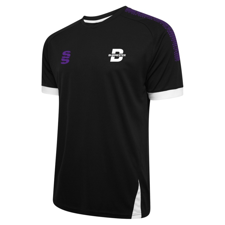 Women's Fuse Training Shirt : Black / White
