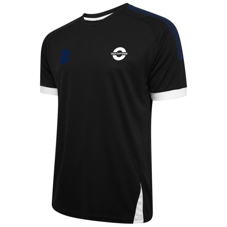 Women's Fuse Training Shirt : Black / White