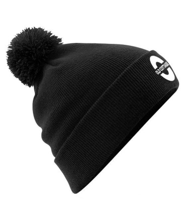 Original Pom Pom Beanie : Black
