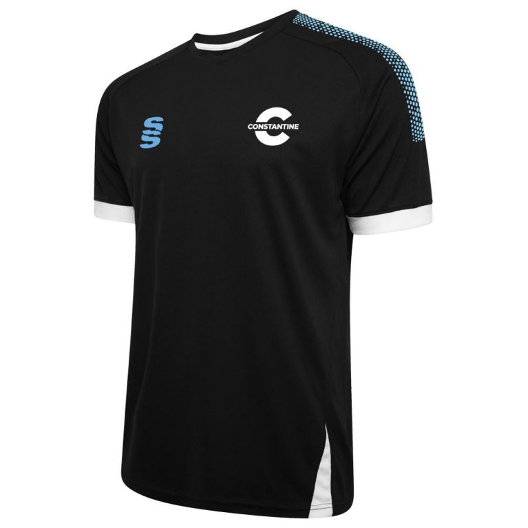 Women's Fuse Training Shirt : Black / White