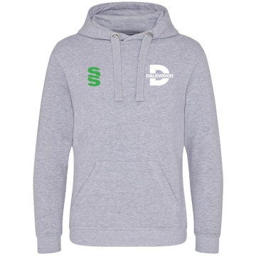 Polyester /  Cotton Hoody - Grey Marl