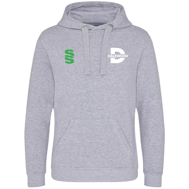 Polyester /  Cotton Hoody - Grey Marl