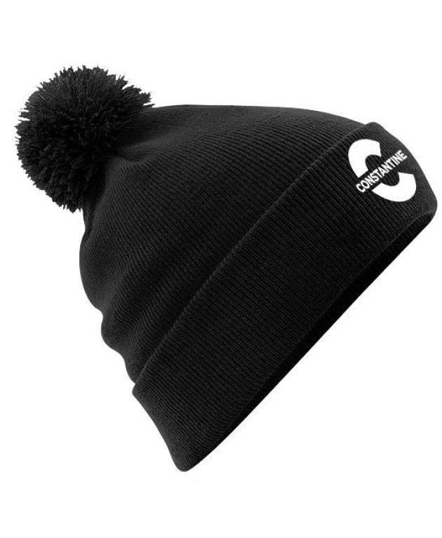 Original Pom Pom Beanie : Black