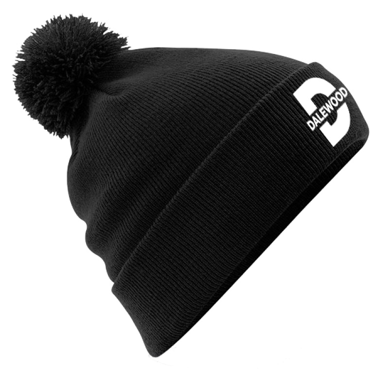 Original Pom Pom Beanie : Black