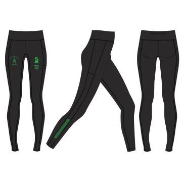Box Hill School Staff Performance Full Length Leggings : Black