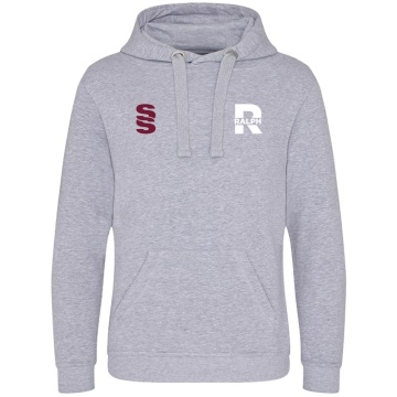 Polyester /  Cotton Hoody - Grey Marl